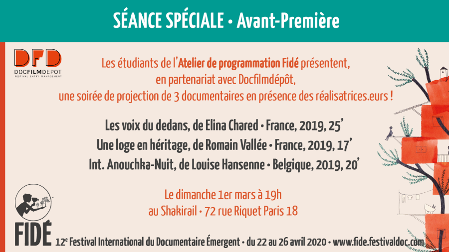 Avant-Première FIDÉ 2020